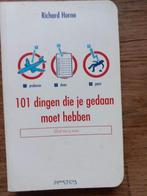 R. Horne - 101 dingen die je gedaan moet hebben, Ophalen of Verzenden, Zo goed als nieuw, R. Horne