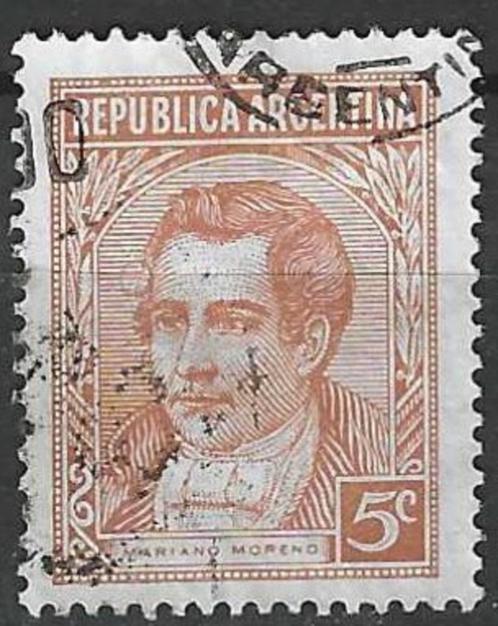 Argentinie 1935/1936 - Yvert 368 - Mariano Moreno (ST), Postzegels en Munten, Postzegels | Amerika, Gestempeld, Zuid-Amerika, Verzenden