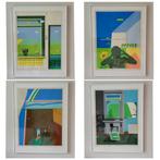 Harrie A. Gerritz serie zeefdrukken (39/50), Antiek en Kunst, Kunst | Litho's en Zeefdrukken, Ophalen of Verzenden