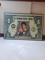 Scarface  'I TRUST ME' print met lijst, Huis en Inrichting, Ophalen, Gebruikt, Overige materialen, 75 tot 100 cm