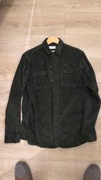 Over blouse dgroen rib profuomo xl, Kleding | Heren, Overhemden, Ophalen of Verzenden, Zo goed als nieuw, Halswijdte 43/44 (XL)