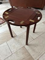 Mooi kersenhouten tafeltje - 62 cm hoog, Huis en Inrichting, Tafels | Bijzettafels, Ophalen, Gebruikt, Rond, 55 tot 75 cm