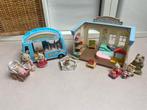 Sylvanian family bus poppetjes en toystore, Ophalen of Verzenden, Gebruikt