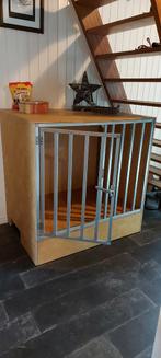 Nieuwe grote zware houten hondenbench, Dieren en Toebehoren, Ophalen, Nieuw