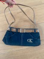 Kleine Denim Tasje, Sieraden, Tassen en Uiterlijk, Tassen | Damestassen, Ophalen of Verzenden, Gebruikt, Blauw, Schoudertasje