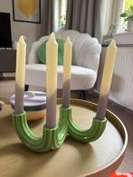 &klevering Churros Kandelaar - Groen - Perfecte Staat!, Huis en Inrichting, Overige materialen, Ophalen of Verzenden, Zo goed als nieuw