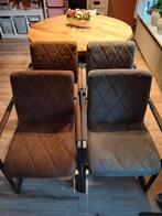 Nette eetkamer stoelen 4 stuks, Huis en Inrichting, Ophalen, Zo goed als nieuw, 4 tot 6 stoelen