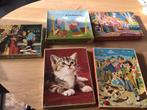 Houten vintage puzzels, Hobby en Vrije tijd, Denksport en Puzzels, Ophalen of Verzenden, Minder dan 500 stukjes, Zo goed als nieuw