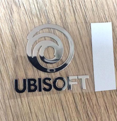 UBI SOFT Logo Metallic Game Bartop Sticker ubisoft, Verzamelen, Stickers, Nieuw, Overige typen, Verzenden