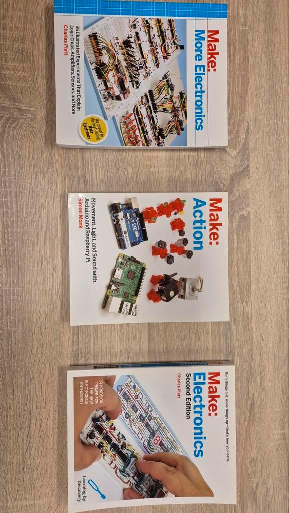 Elektronica Boeken - Make: Electronics Serie, Boeken, Techniek, Zo goed als nieuw, Elektrotechniek, Ophalen of Verzenden