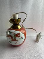 Vintage Chinese Vaaslamp vaas lamp Retro, Antiek en Kunst, Antiek | Lampen, Ophalen of Verzenden
