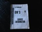 Yamaha BW'S Instructieboek, Ophalen, Yamaha