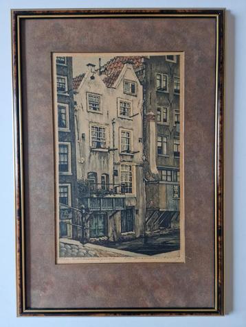 Kleurenets Amsterdam–Cornelis Brandenburg–gesigneerd–28/250 beschikbaar voor biedingen