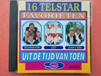 16 Telstar Favorieten  no.9  ( LET OP = CD), Ophalen, Zo goed als nieuw, Levenslied of Smartlap