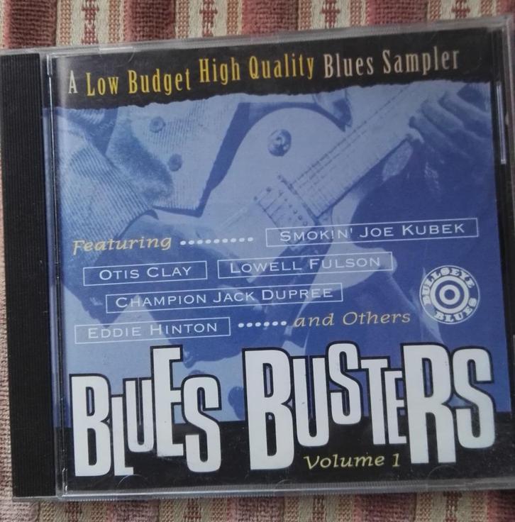 Blues Busters – Volume 1  -- CD, Cd's en Dvd's, Cd's | Jazz en Blues, Zo goed als nieuw, Blues, 1980 tot heden, Ophalen of Verzenden