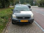 Ford Fusion 1.4 16V 2003 Grijs, Auto's, Ford, Voorwielaandrijving, 15 km/l, Leder en Stof, Origineel Nederlands
