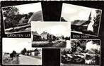 Groeten uit Den Ham - 5 afb. dorpsgez - 1970 gelopen, Gelopen, Utrecht, 1960 tot 1980, Ophalen of Verzenden