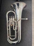 Yamaha YEP-201S Euphonium - Verzilverd, Muziek en Instrumenten, Ophalen of Verzenden, Gebruikt, Koperblazer, Met koffer of draagtas