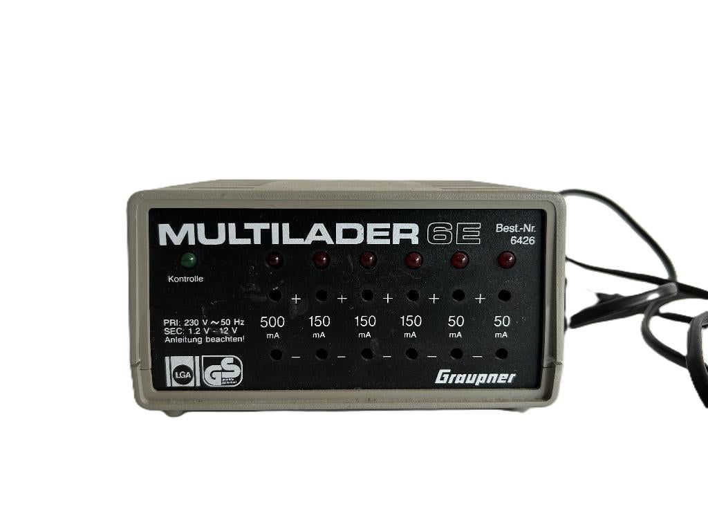 Graupner Multilader 6E 6426 lader rc, Ophalen of Verzenden, Gebruikt, Overige schalen, Onderdeel