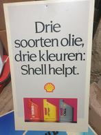 Shell reclamebord €12,50, Verzamelen, Ophalen of Verzenden, Zo goed als nieuw, Reclamebord