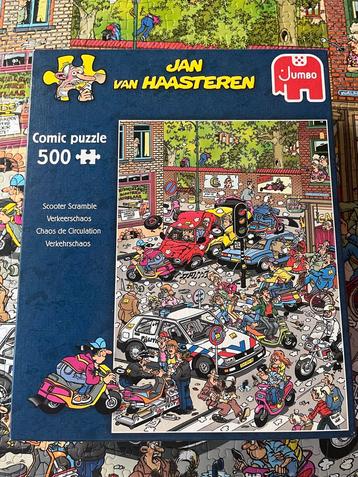Jan van Haasteren - Verkeerschaos 500 stukjes beschikbaar voor biedingen