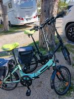 2 Elektrische vouwfietsen   zwart en groen merk Vilette, Fietsen en Brommers, Ophalen of Verzenden, Zo goed als nieuw, Overige merken
