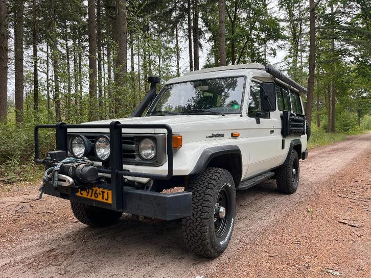 Toyota Land Cruiser 1HZJ 4.2 Diesel Camper ORIGINEEL NL, Auto's, Toyota, Particulier, Landcruiser, Diesel, Euro 1, Handgeschakeld