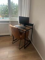 Compact Bureau met Achterwand - 70x50cm, Huis en Inrichting, Ophalen, Gebruikt, Bureau