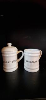 Riviera Maison chocolade mokken, Huis en Inrichting, Keuken | Servies, Ophalen of Verzenden, Zo goed als nieuw, Overige stijlen