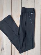 Zwarte broek met wijde pijpen, retour maat 15/16, Broek, Zo goed als nieuw, Retour, Verzenden