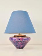 Vintage tafellamp Glas unique realisse a la main france ‘70, N, Vintage, Ophalen of Verzenden, Minder dan 50 cm