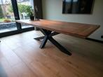 260 x 100 cm eiken tafel, Ophalen, Gebruikt, 200 cm of meer, 50 tot 100 cm
