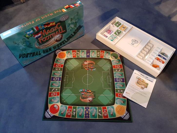 Magic of Football, Hobby en Vrije tijd, Gezelschapsspellen | Bordspellen, Zo goed als nieuw, Vijf spelers of meer, Ophalen of Verzenden