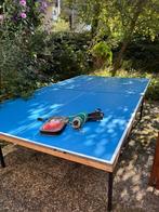 Tafeltennistafel, Sport en Fitness, Tafeltennis, Ophalen, Gebruikt, Tafel Indoor, Inklapbaar