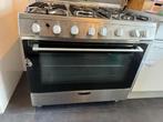 5 pits gasfornuis met oven, Witgoed en Apparatuur, Fornuizen, Ophalen, Zo goed als nieuw, Gas, Vrijstaand