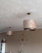 Twee lampenkappen, 25 tot 50 cm, Beige, Rond, Ophalen of Verzenden