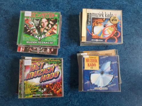 19x Muziekkado cd’s – Muziek 10 Daagse & Platen 10 Daagse, Cd's en Dvd's, Cd's | Verzamelalbums, Gebruikt, Pop, Ophalen of Verzenden