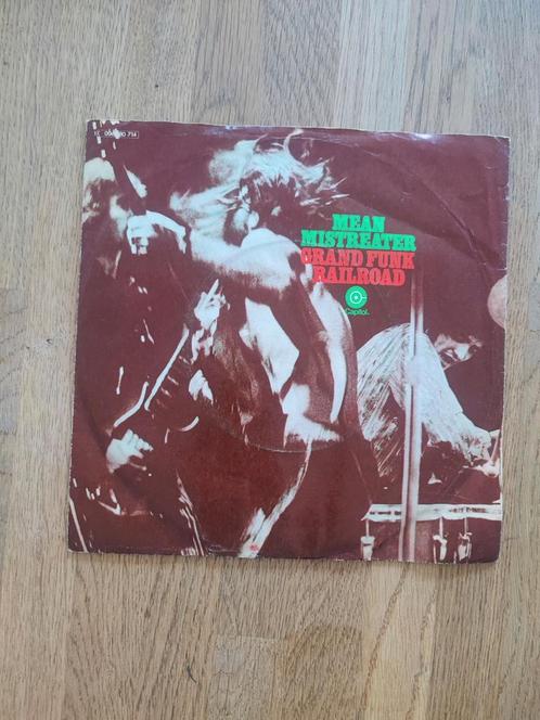 Grand Funk Railroad – Mean Mistreater, Cd's en Dvd's, Vinyl Singles, Zo goed als nieuw, Single, Rock en Metal, 7 inch, Ophalen of Verzenden