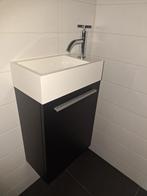 Leuk wastafel voor in de wc, Huis en Inrichting, Ophalen, 50 tot 100 cm, Minder dan 100 cm, Wasbak of Wastafel