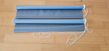 2 rolgordijnen grijs antraciet 2 stuks 60 cm beschikbaar voor biedingen