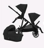 Cybex Gazelle S | duo wagen | zwart |, Kinderen en Baby's, Kinderwagens en Combinaties, Zo goed als nieuw, Combiwagen, Verstelbare duwstang
