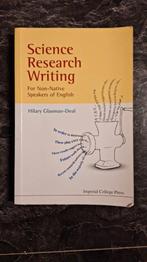 Science research writing, Boeken, Studieboeken en Cursussen, Ophalen of Verzenden, Beta, Gelezen, WO
