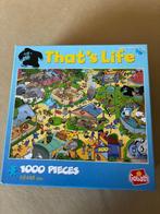puzzel That's Life 1000 stukjes Dierentuin, Ophalen of Verzenden, 500 t/m 1500 stukjes, Zo goed als nieuw, Legpuzzel