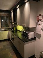 Keuken, Wit, Hoekkeuken, Graniet of Steen, Ophalen of Verzenden