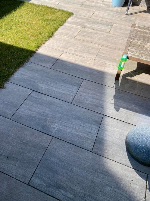 Keramieken tuintegels, Tuin en Terras, Tegels en Klinkers, Gebruikt, Terrastegels, Keramiek, 5 tot 10 m², Ophalen