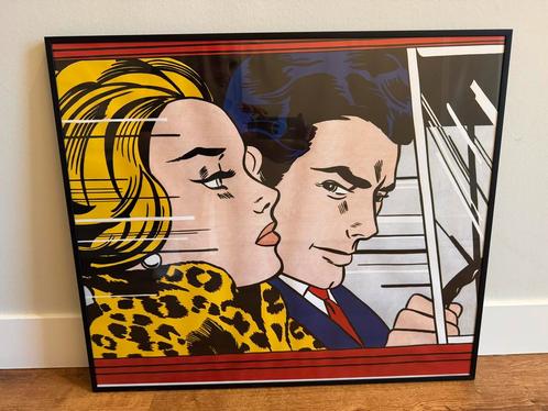 Roy Lichtenstein - 'In the Car' Litho, 1963, Antiek en Kunst, Kunst | Litho's en Zeefdrukken, Ophalen