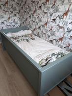 Woood bedbank Nikki met onderlade nieuw in doos!, Ophalen, 140 cm, Zo goed als nieuw, 200 cm