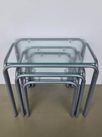 div. vintage retro mimiset nesttafels set bijzettafeltje, Ophalen of Verzenden, Huis en Inrichting