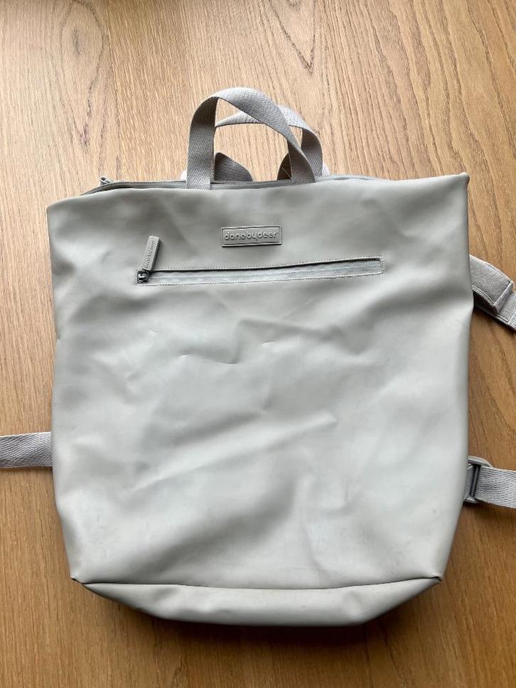 Done by Deer Luiertas Rugzak Sand/Beige, Kinderen en Baby's, Luiertassen, Gebruikt, Rugzak, Ophalen of Verzenden