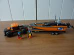 Lego City 60085 4x4 met speedboot, Ophalen of Verzenden, Gebruikt, Complete set, Lego